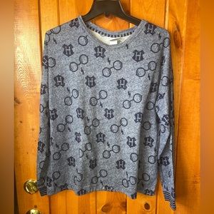 Harry Potter Wizarding World Women's Top Shirt M Blue SEE DETAILS